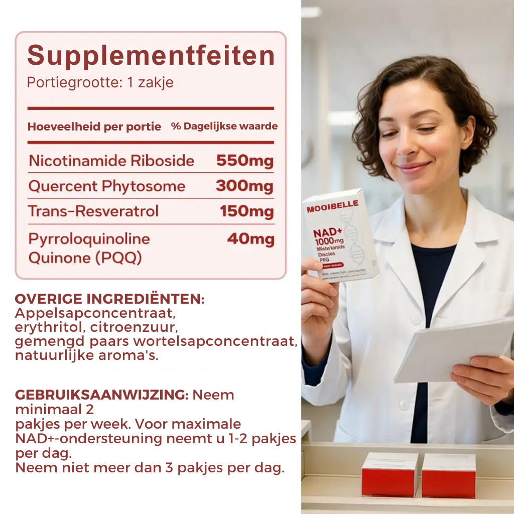 Mooibelle Vloeibaar NAD+