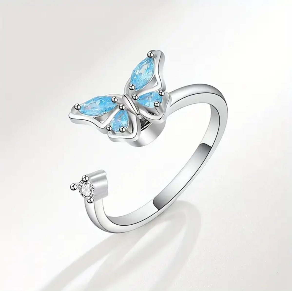 Anti-stressring met vlinders