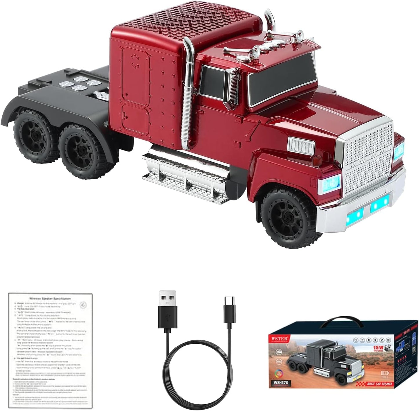 Mooibelle – Western Style vrachtwagen truck Bluetooth speaker