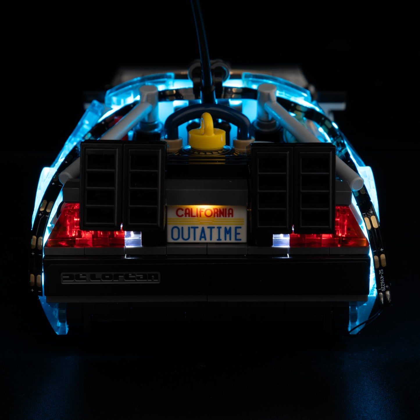Verlichtingsset voor de tijdmachine uit Back to the Future