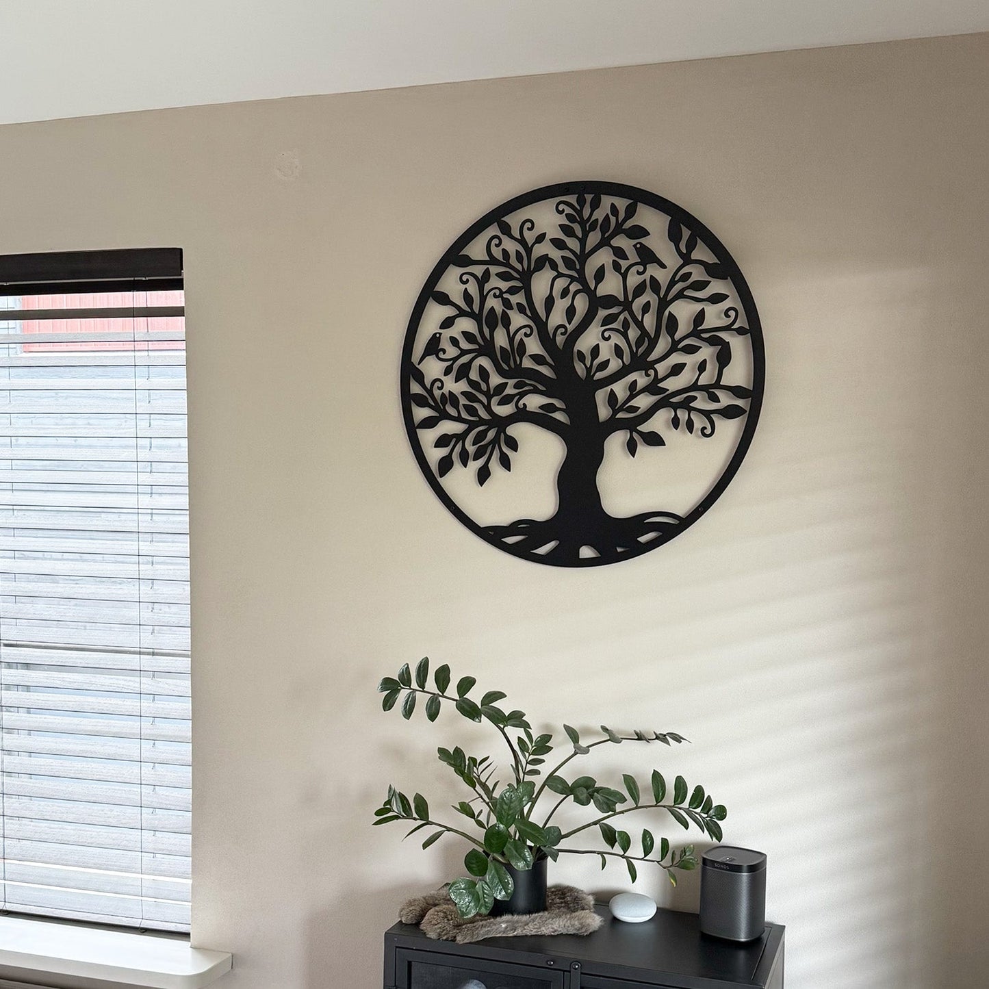 Metalen wanddecoratie - Levensboom 40/60/80cm