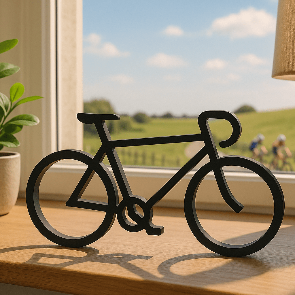 Modern Wielrenfiets decoratie