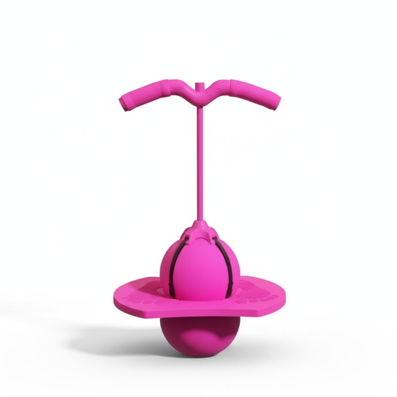 Plezier en fitness gaan altijd door💪 2-in-1 pogo-springer & balansbal