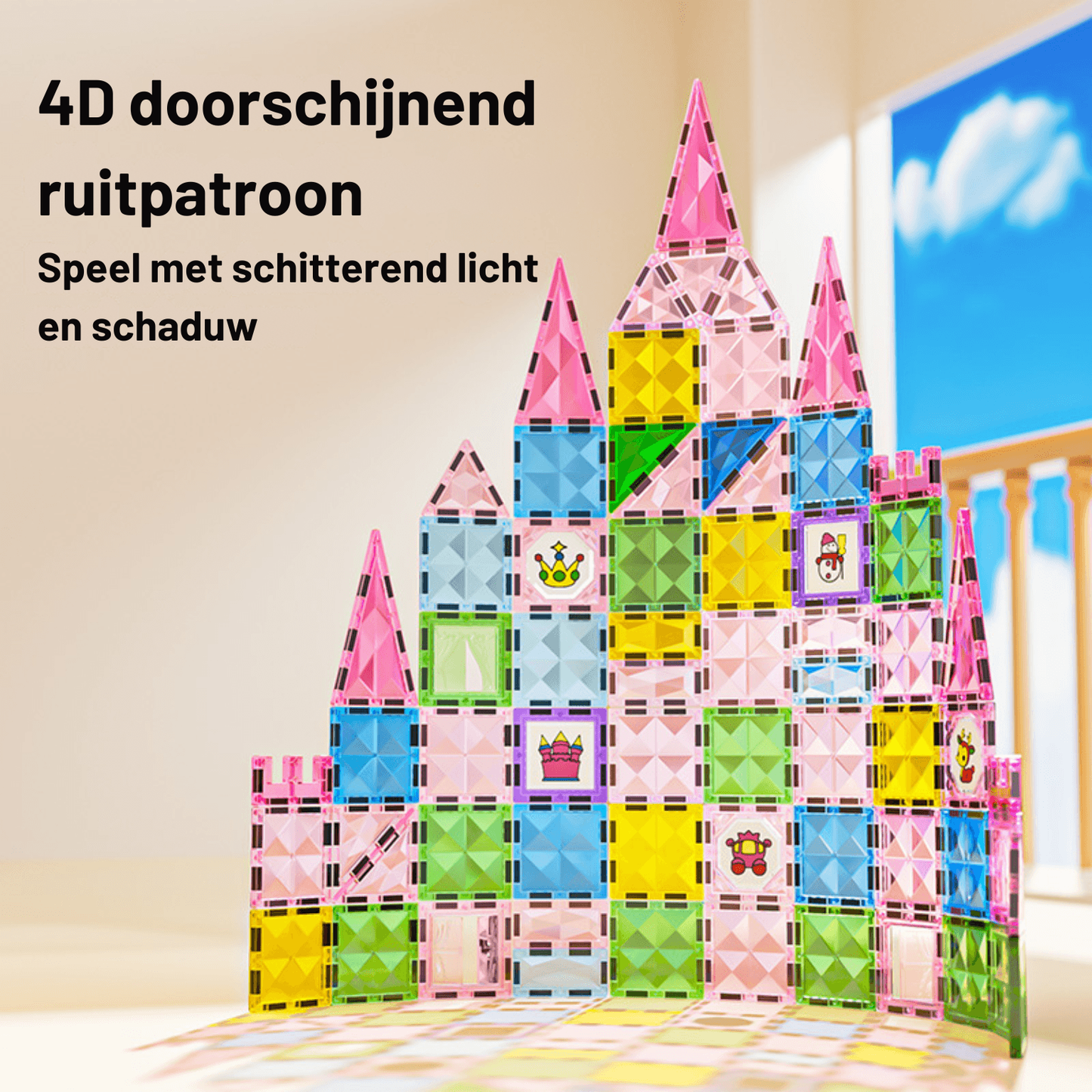 Prinses Waterverf magnetische tegels