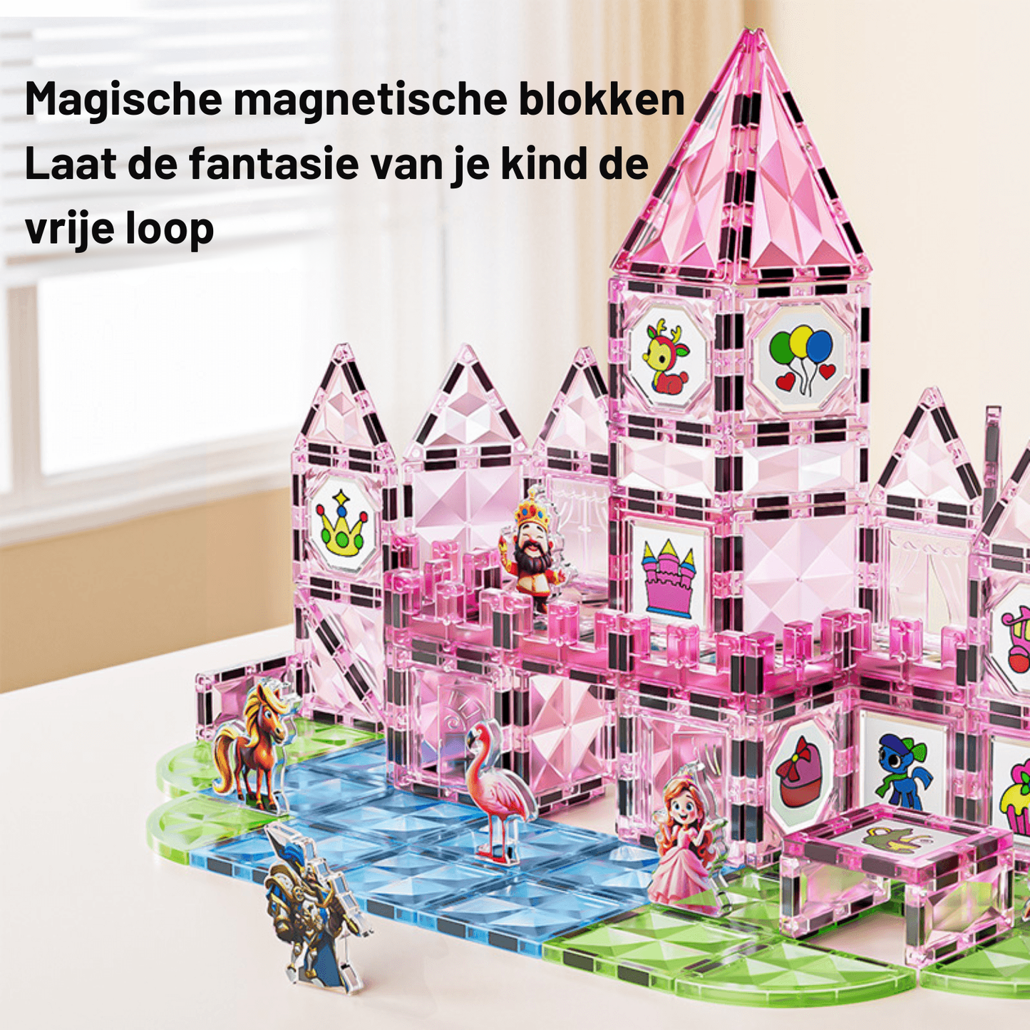Prinses Waterverf magnetische tegels