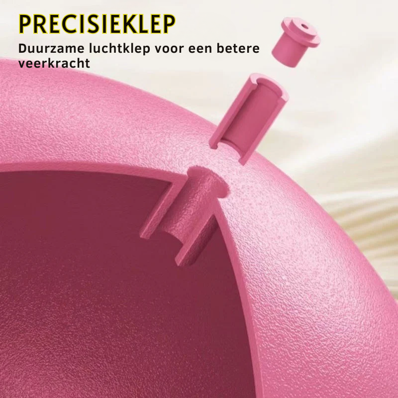 Plezier en fitness gaan altijd door💪 2-in-1 pogo-springer & balansbal