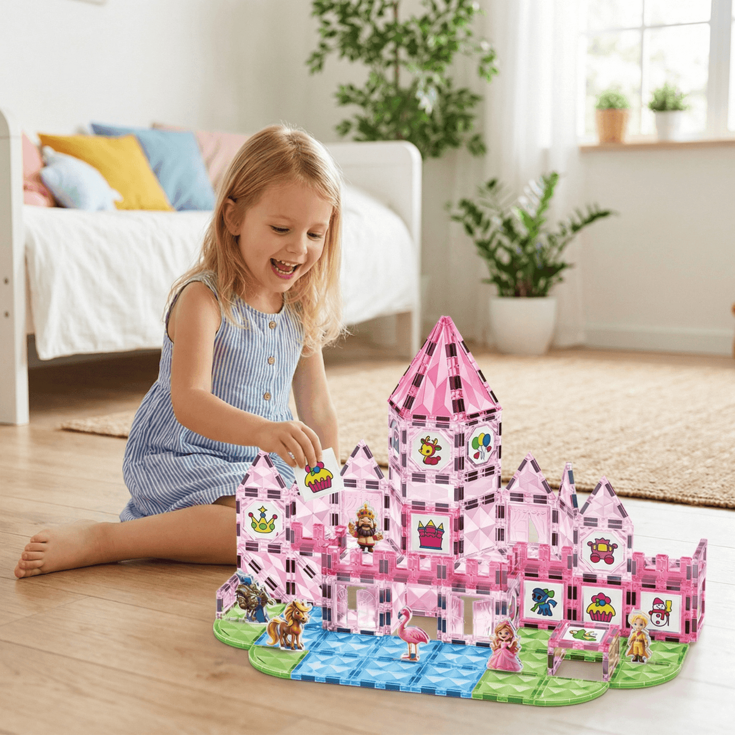 Prinses Waterverf magnetische tegels