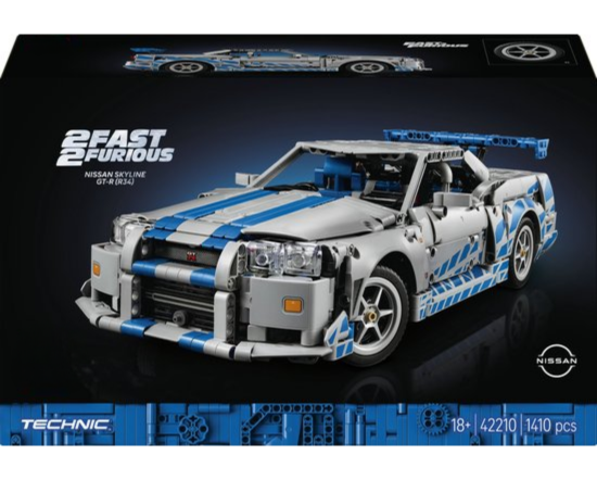 Mooibelle Technic 2 Fast 2 Furious Nissan Skyline GT-R (R34) Auto - 42210