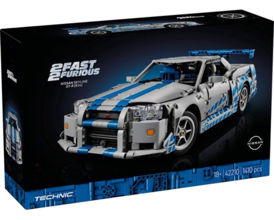 Mooibelle Technic 2 Fast 2 Furious Nissan Skyline GT-R (R34) Auto - 42210