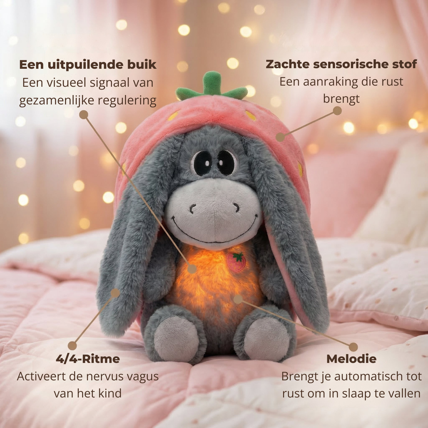 Mooibelle - Ademende knuffel