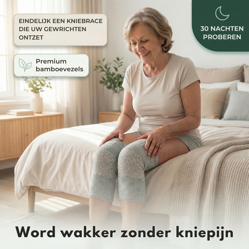 Mooibelle Kniebandage + Bamboe comfort