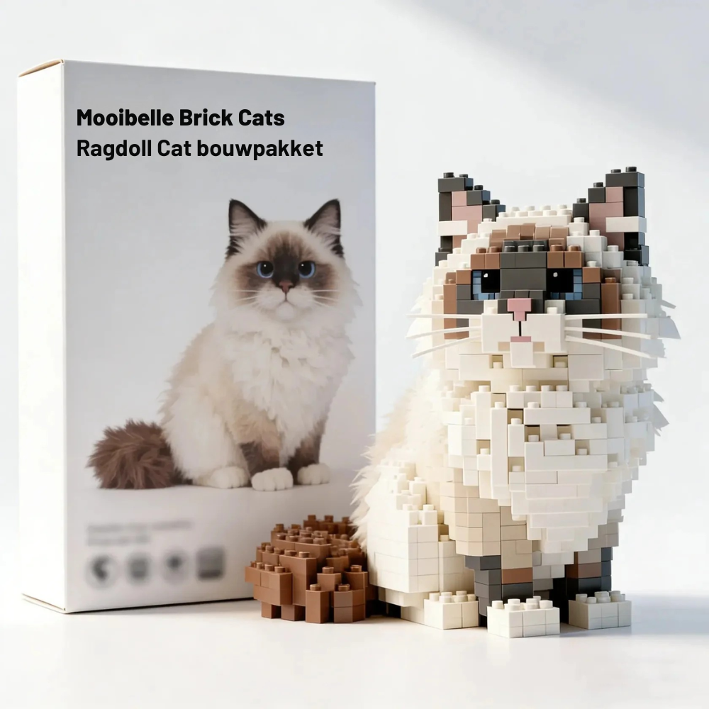 Mooibelle Kitty Guardian-bouwstenenset 🐱🧱