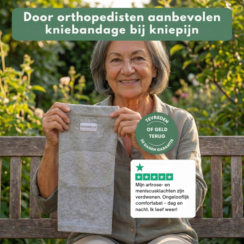 Mooibelle Kniebandage + Bamboe comfort