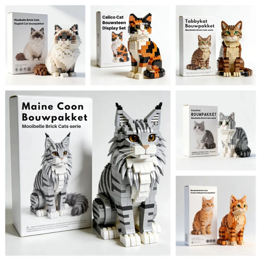 Mooibelle Kitty Guardian-bouwstenenset 🐱🧱