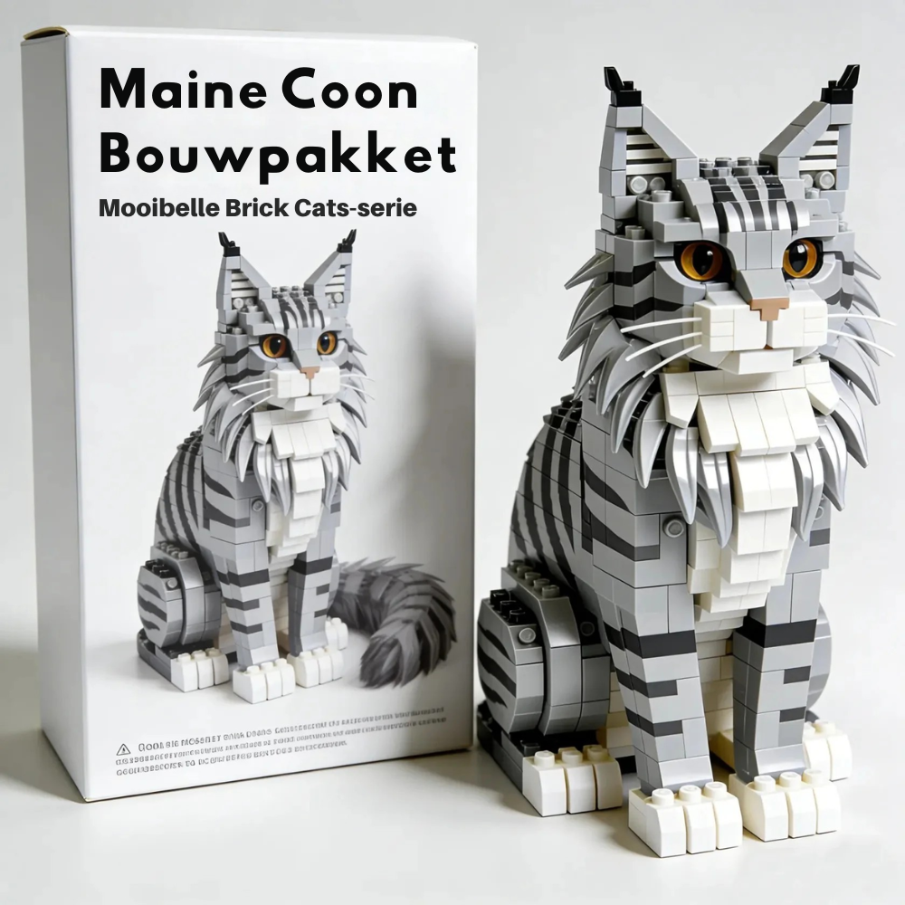 Mooibelle Kitty Guardian-bouwstenenset 🐱🧱