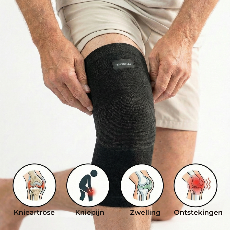Mooibelle Kniebandage + Bamboe comfort