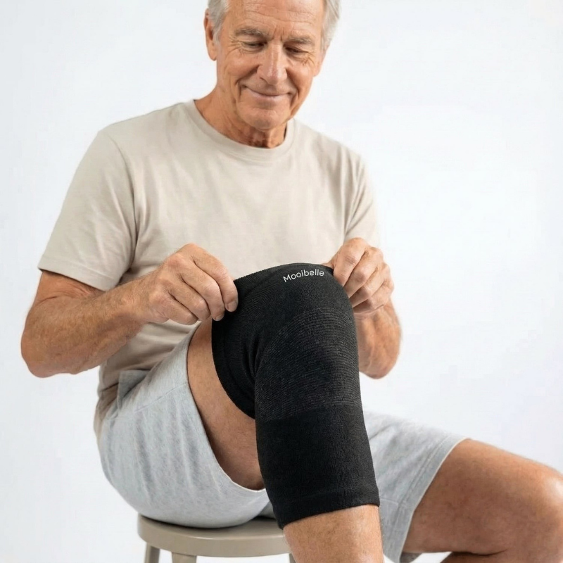 Mooibelle Kniebandage + Bamboe comfort