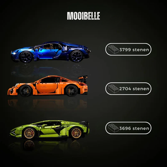 De ultieme collectie supersportwagens – Chiron | 911 GT3 RS | Sián FKP 37