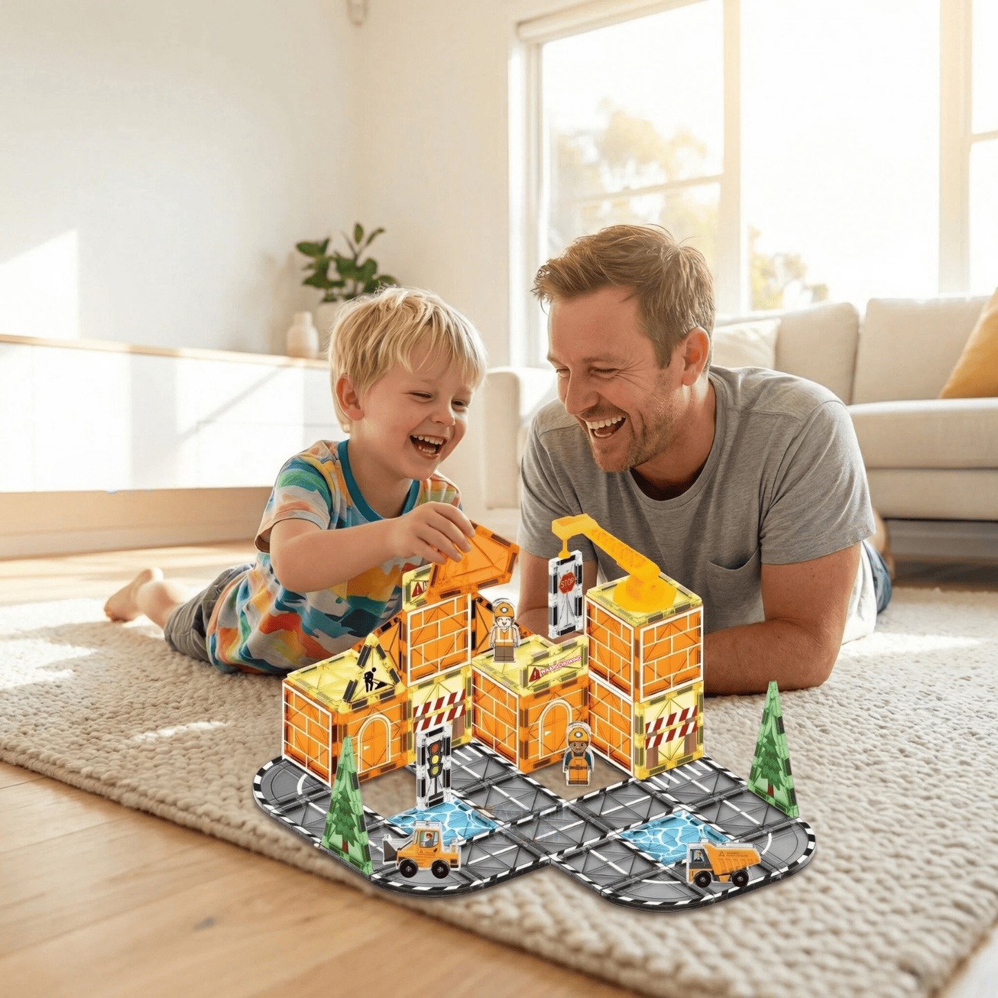 Bouwwereld magnetische tegels