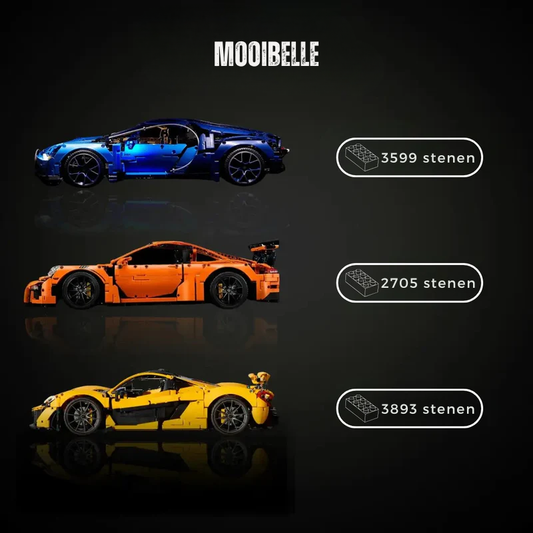 De ultieme collectie supersportwagens – Chiron | 911 GT3 RS | P1