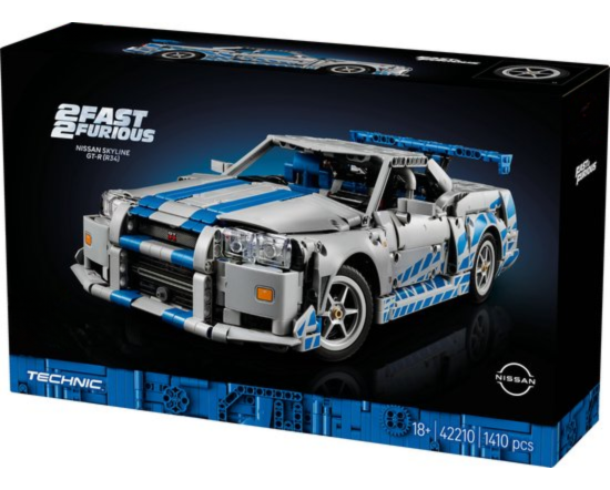 Mooibelle Technic 2 Fast 2 Furious Nissan Skyline GT-R (R34) Auto - 42210