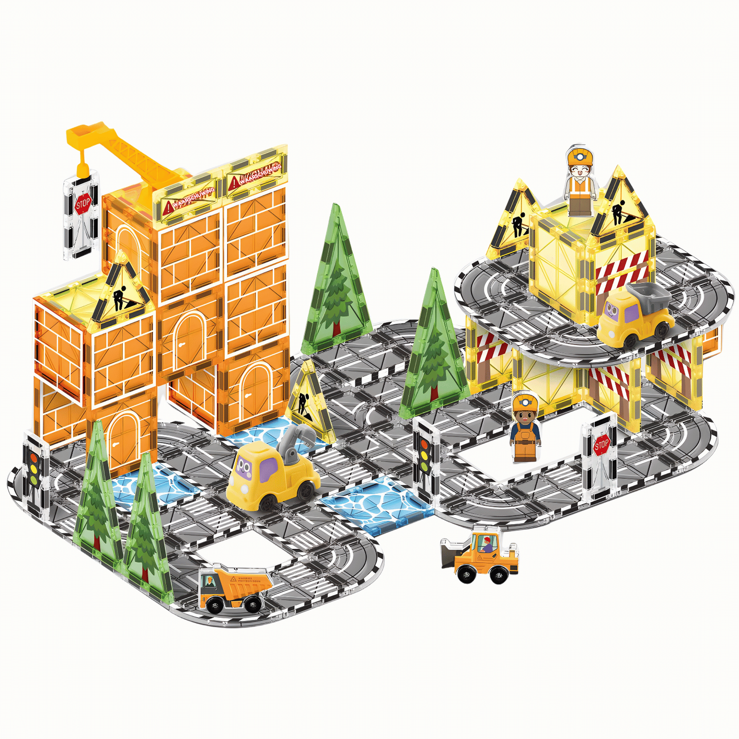Bouwwereld magnetische tegels