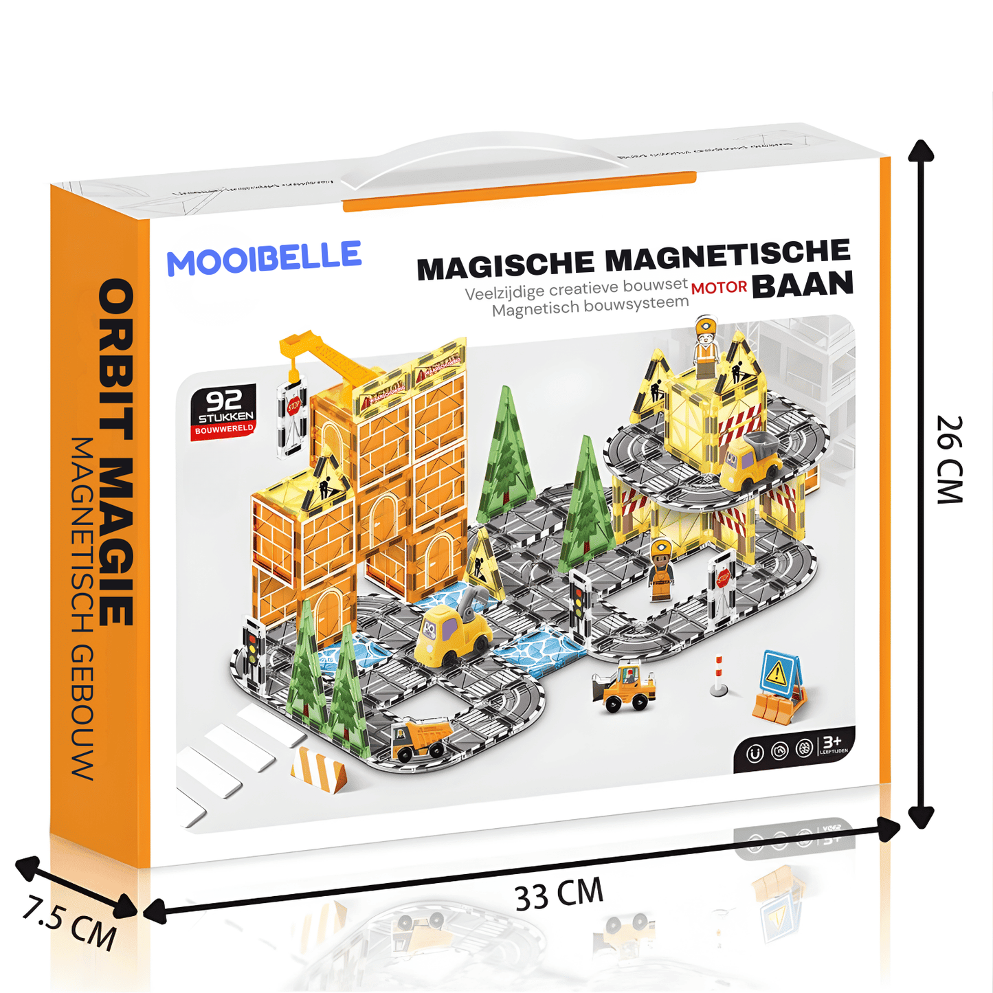 Bouwwereld magnetische tegels