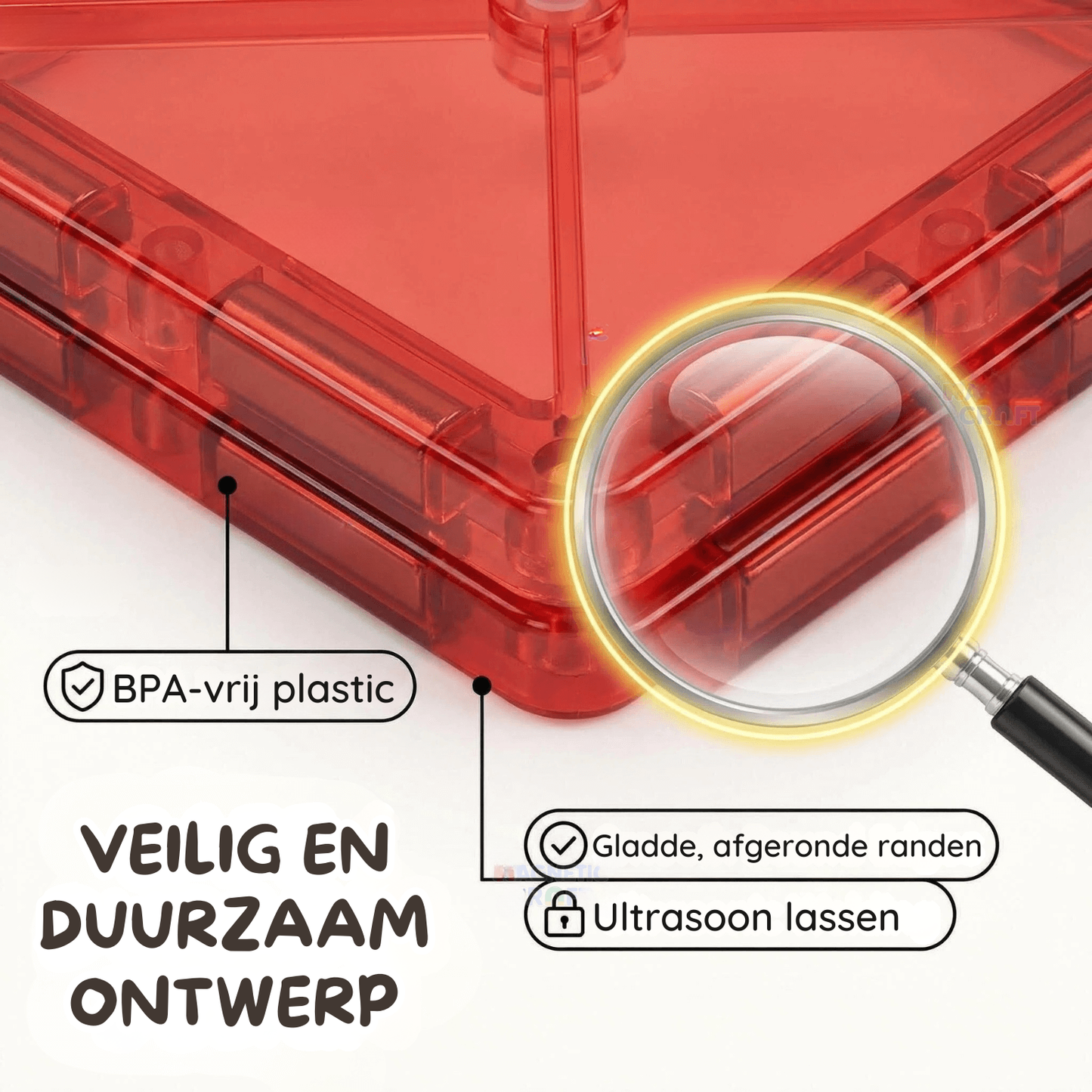 Magnetische tegels met brandweermotief