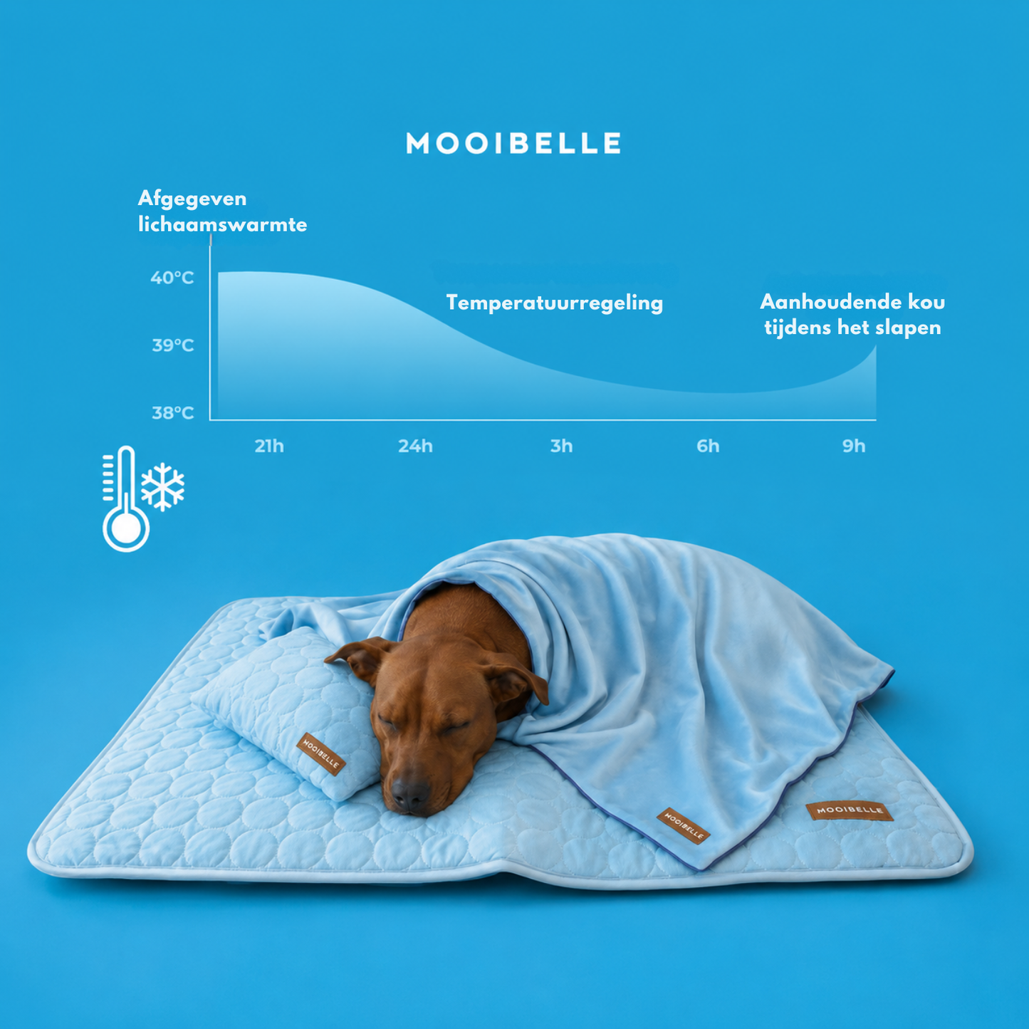 Mooibelle-koelmat (1+1) complete set