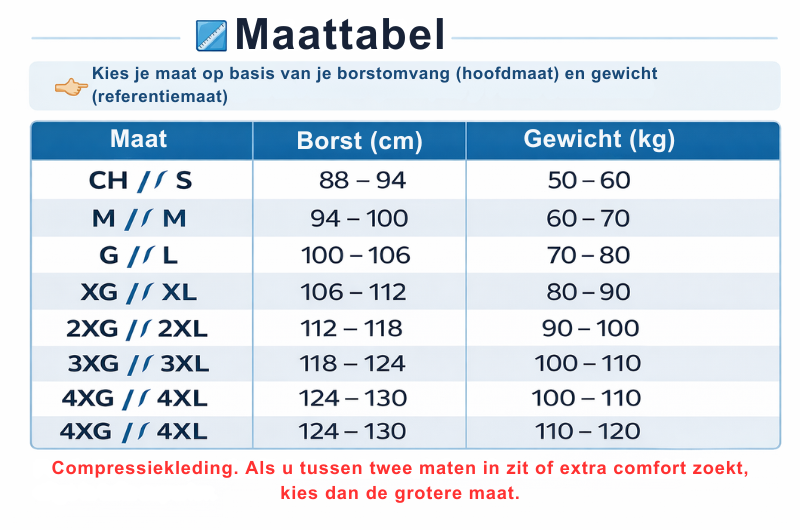 Mooibelle Shapewear-shirt voor mannen