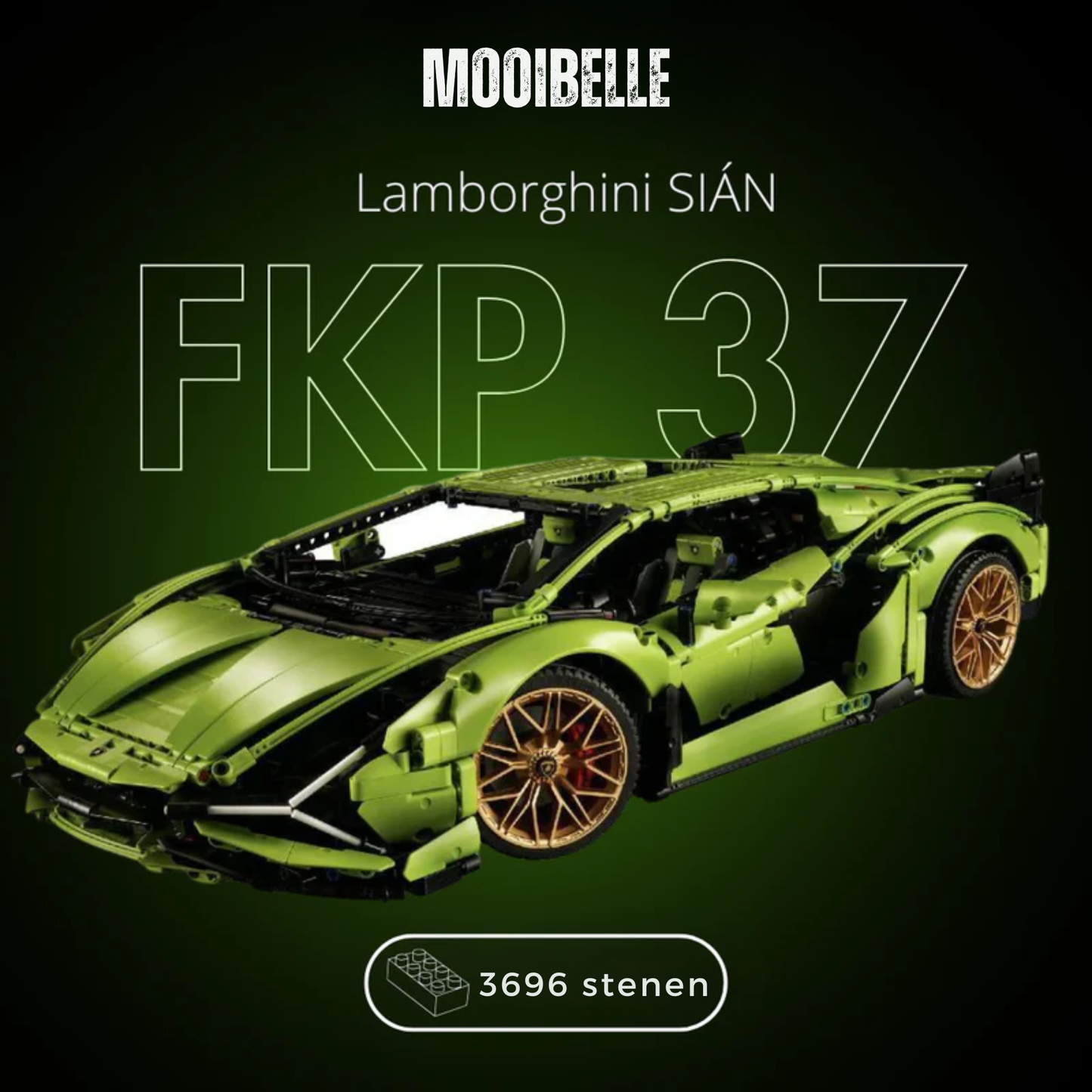 Sián FKP 37 – Bouwset (3696 stenen)