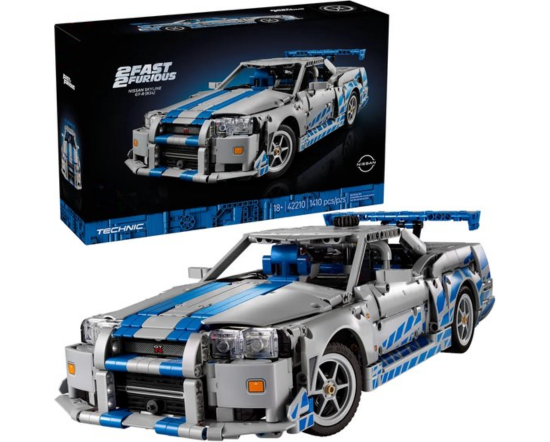 Mooibelle Technic 2 Fast 2 Furious Nissan Skyline GT-R (R34) Auto - 42210