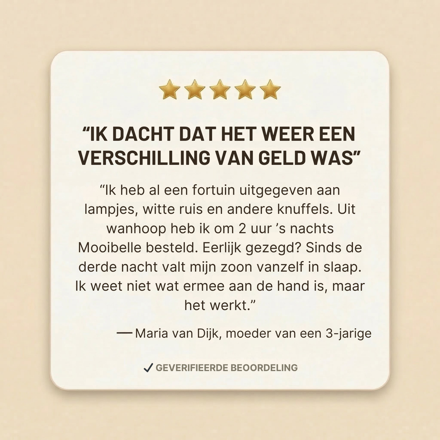 Mooibelle - Ademende knuffel