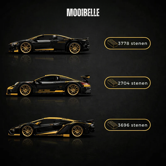 Hypercar bouw bundel - Zwart Collectie – Daytona SP3 | 911 GT3 RS | Sián FKP 37