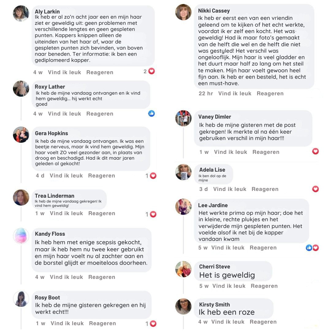 Trimmer voor gespleten haarpunten