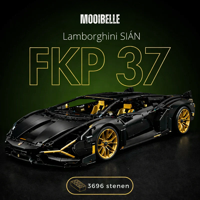 Hypercar bouw bundel - Zwart Collectie – Daytona SP3 | 911 GT3 RS | Sián FKP 37