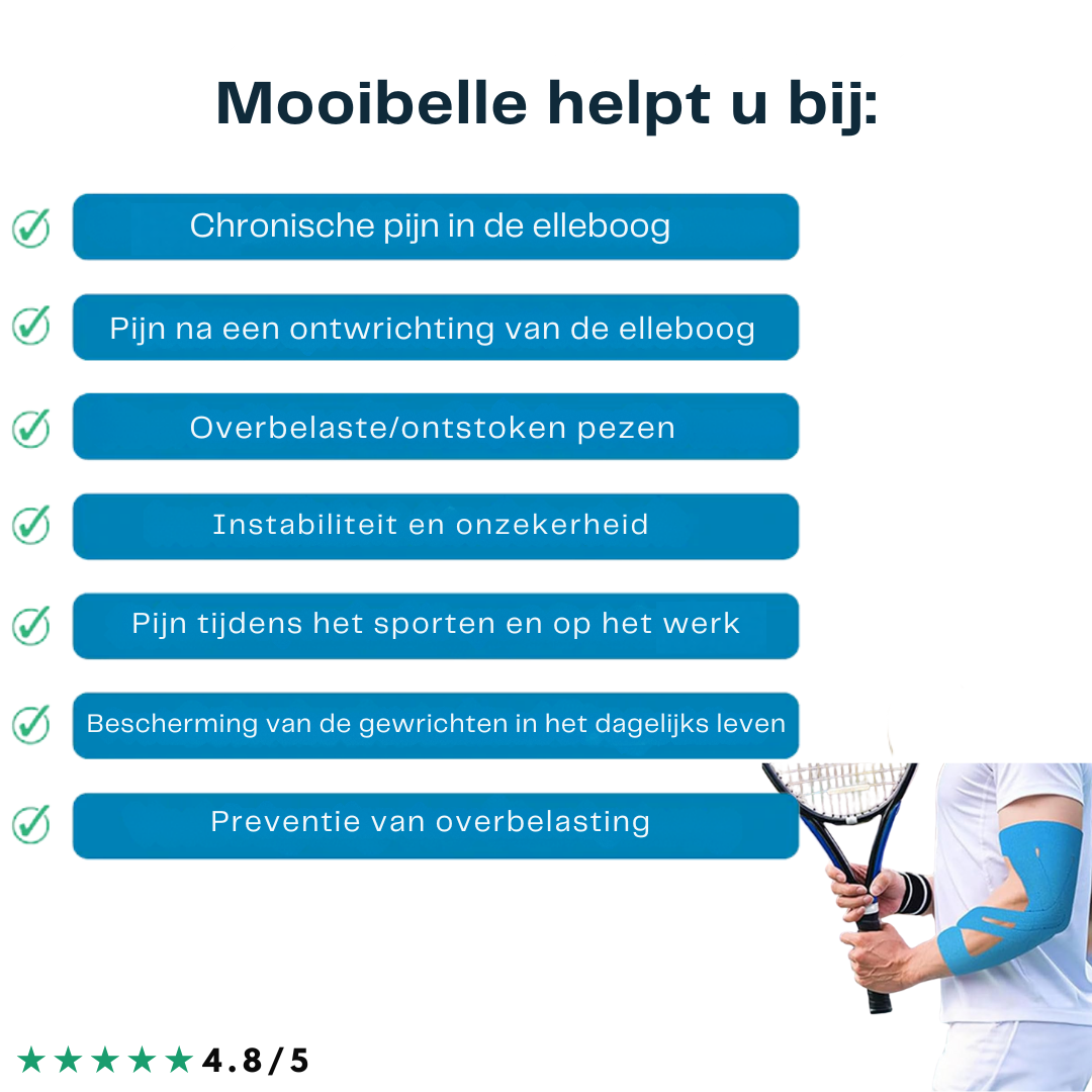 Mooibelle - Elleboogbandages