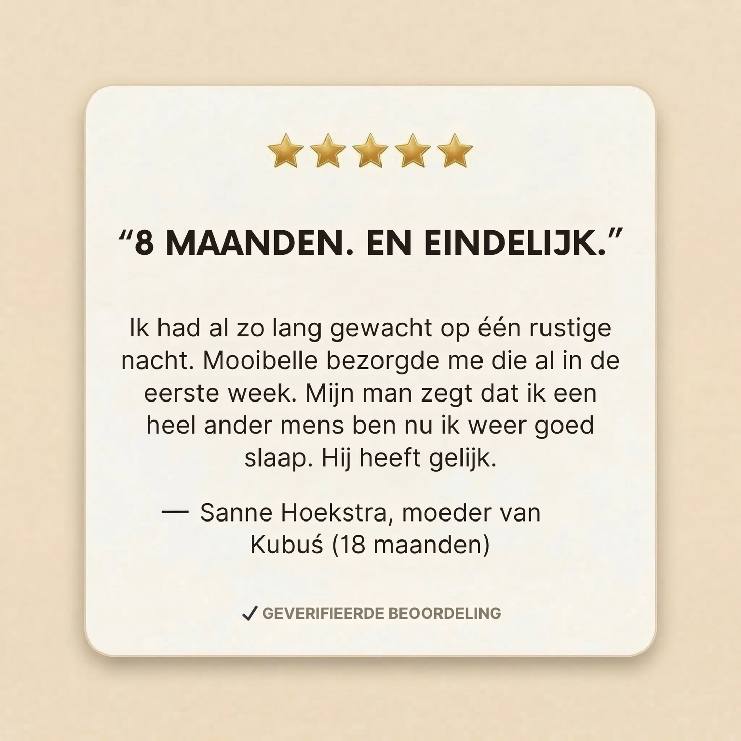 Mooibelle - Ademende knuffel