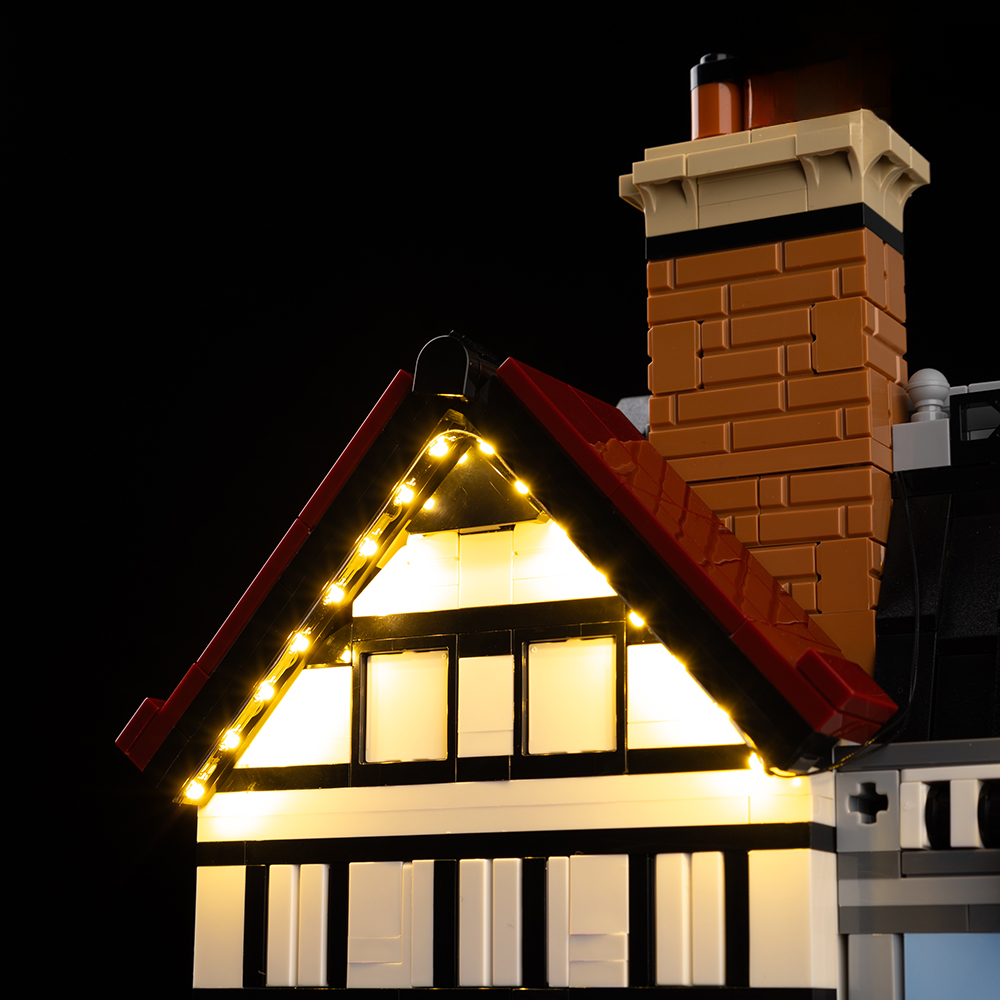 Verlichtingsset voor Tudor-hoek