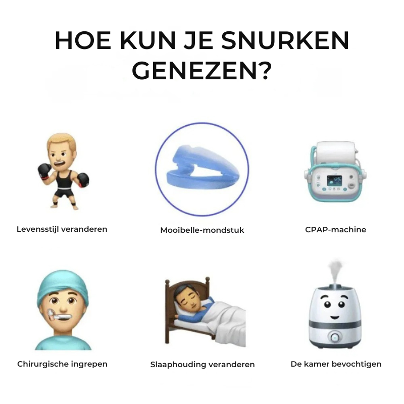 Anti-snurk mondbeugel by Mooibelle