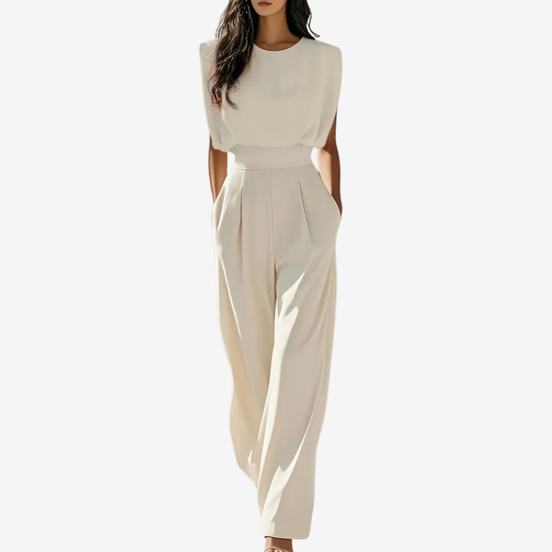 Ariia jumpsuit met riem