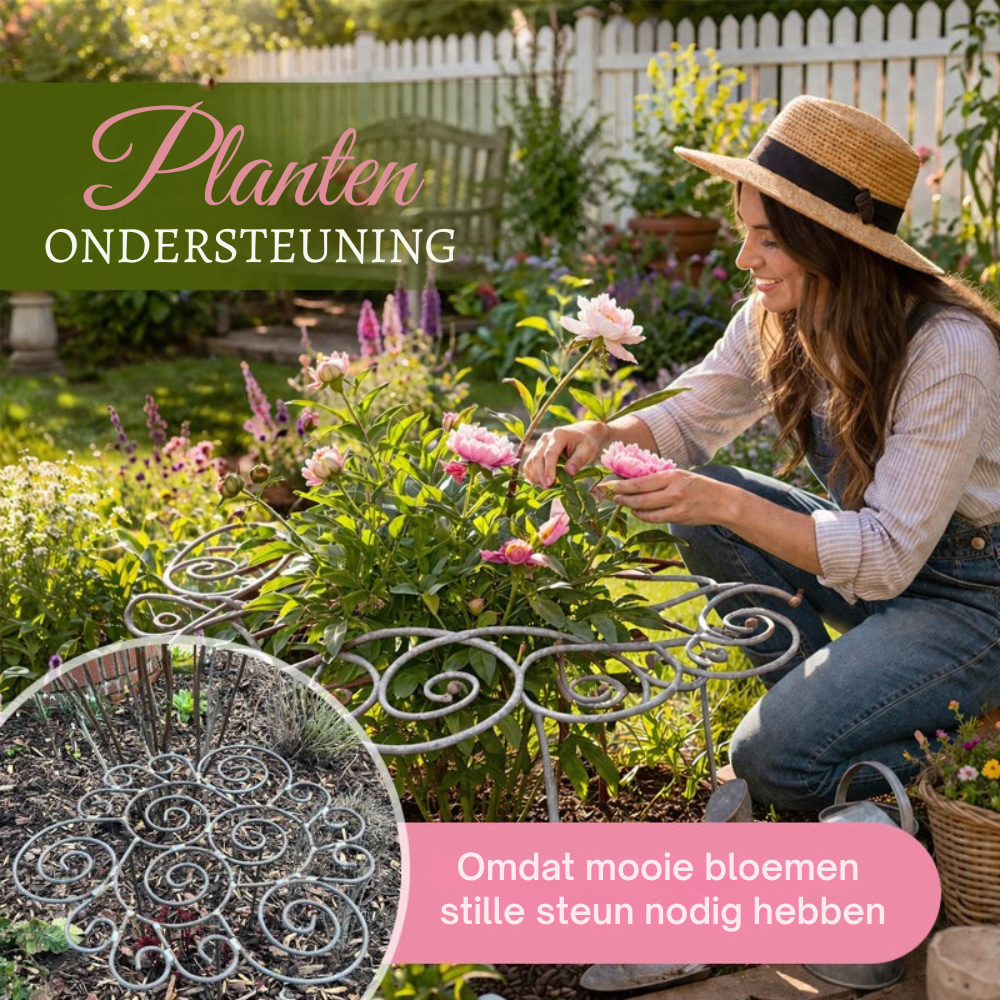 🌸 Plantenstok – Want mooie bloemen hebben een beetje steun nodig