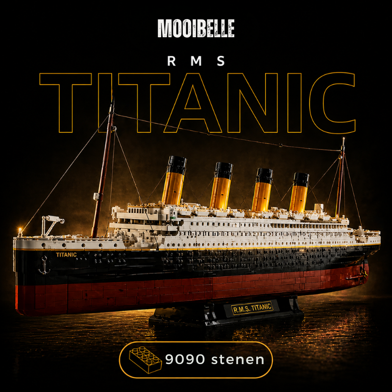 Titanic-scheepsmodel – Luxe bouwset voor verzamelaars (9090 onderdelen)