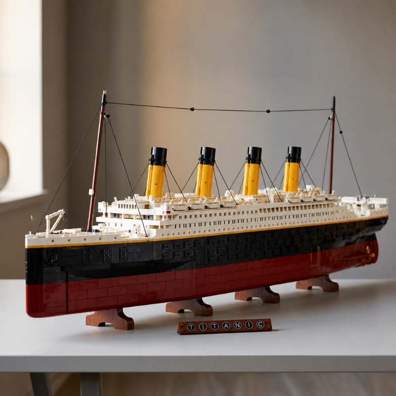 Titanic-scheepsmodel – Luxe bouwset voor verzamelaars (9090 onderdelen)