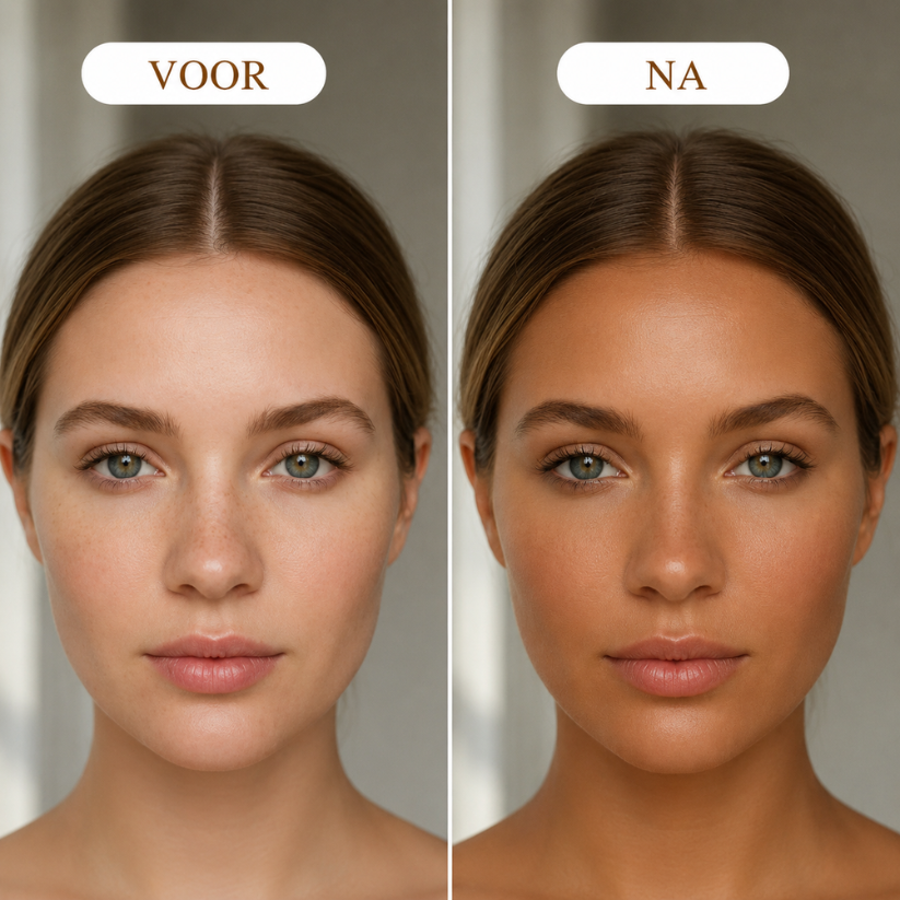 Mooibelle transdermale bruiningspleister