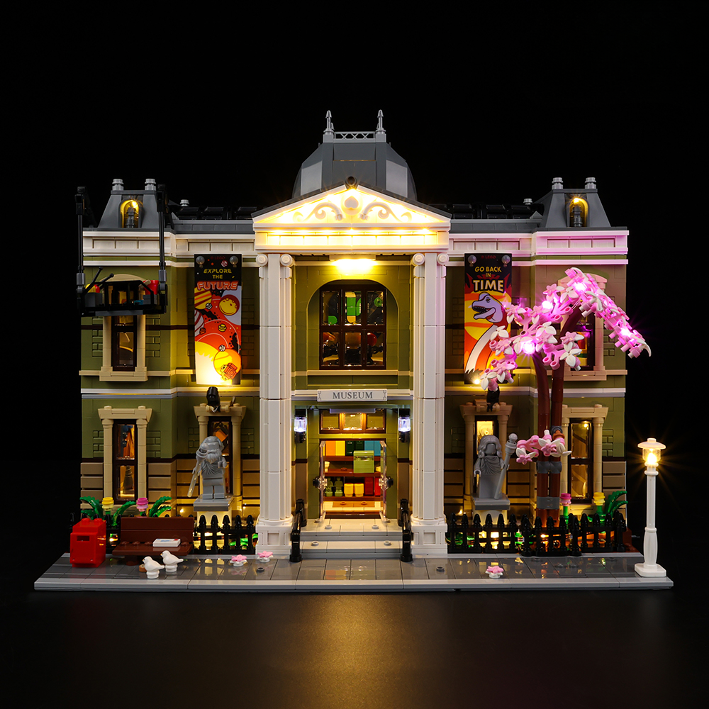 Verlichtingsset voor het Natuurhistorisch Museum