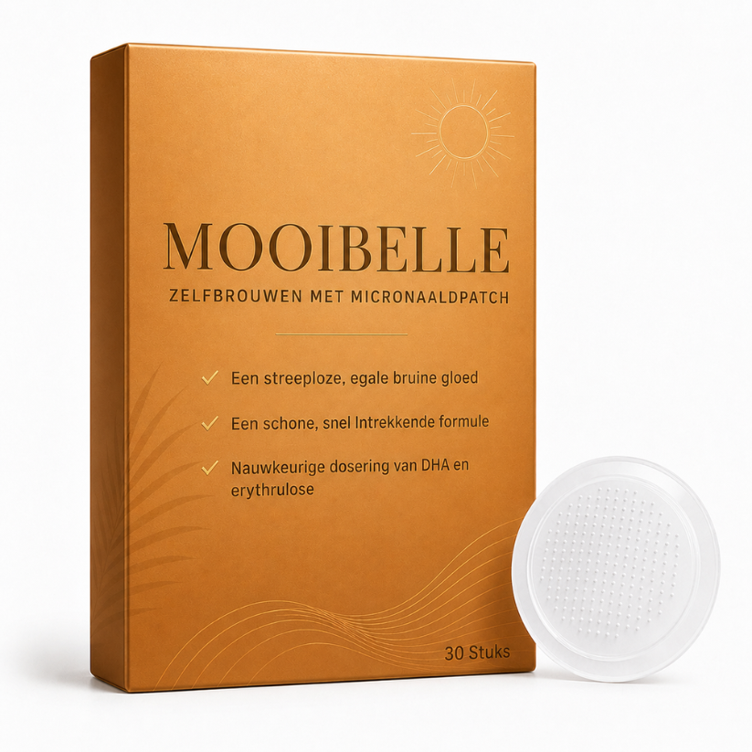 Mooibelle transdermale bruiningspleister