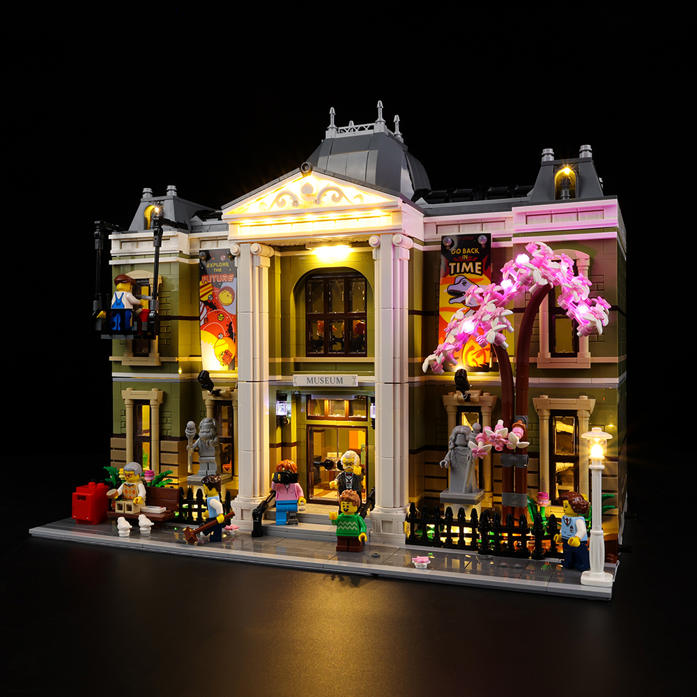 Verlichtingsset voor het Natuurhistorisch Museum