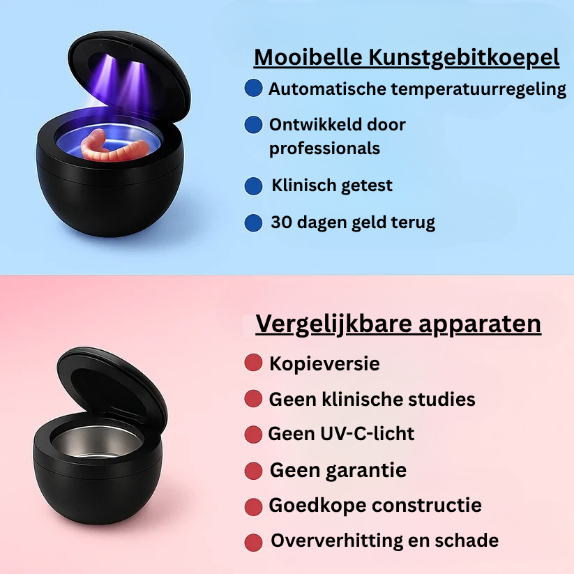 Mooibelle | Kunstgebitkoepel