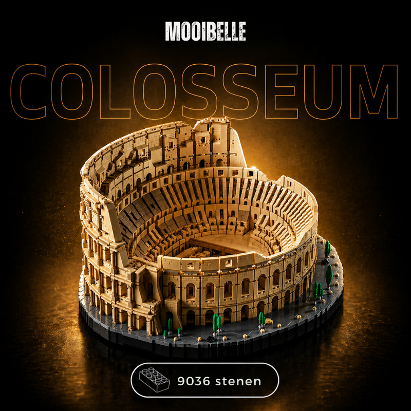 Model van het Romeinse Colosseum – Luxe bouwset (9036 stenen)